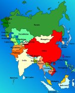 Asia Map India